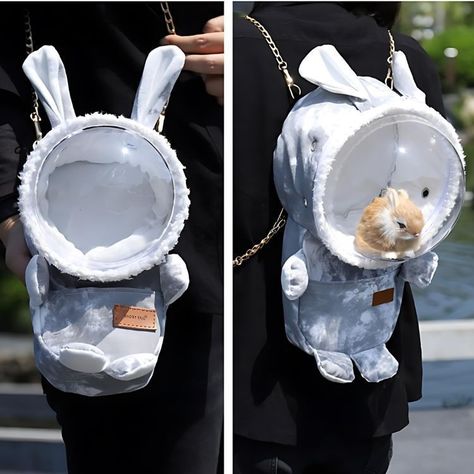 Bolsa De Viaje Transportadora De Hamster Chinchilla Roedores-5