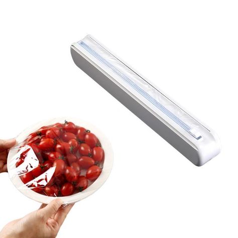 Máquina Dispensadora De Film Envoltura Plastico Para Comida-0