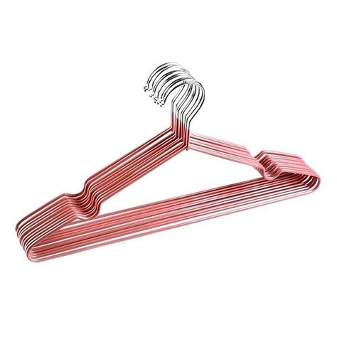 Ganchos Colgador Ropa Metálicos 10 Unidades-0