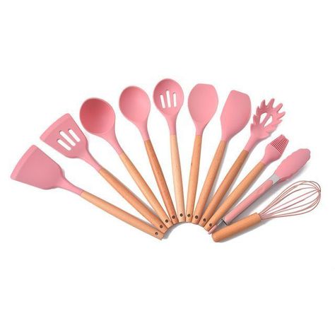 Set 11 Utensilios De Cocina Antiadherentes De Silicona-0