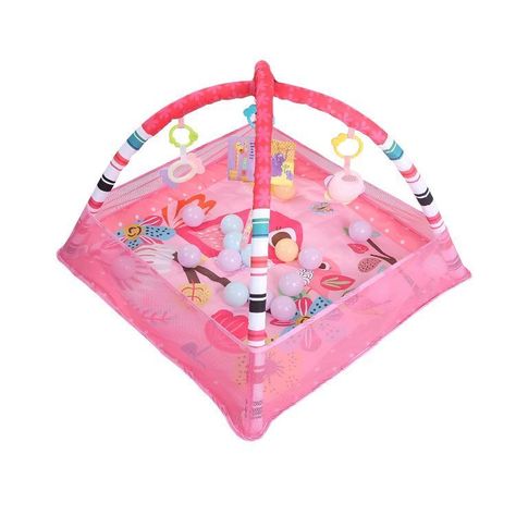 Gimnasio Interactivo Tapete Piscina Pelotas Para Bebe-0