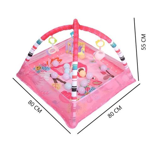 Gimnasio Interactivo Tapete Piscina Pelotas Para Bebe-1