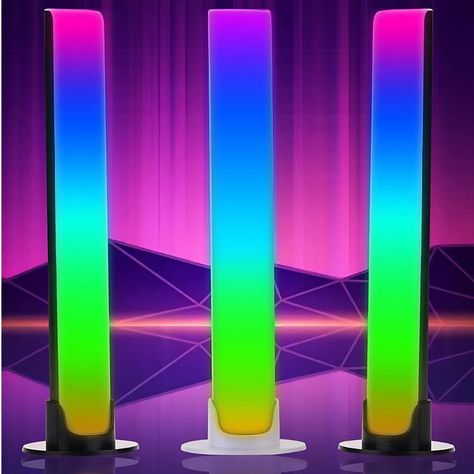 Pack 2 Luces RGB Ritmo Ambiental Recargable-2