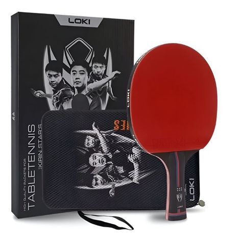Paleta De Ping Pong 6 Estrellas Pro Carbon Performance-0