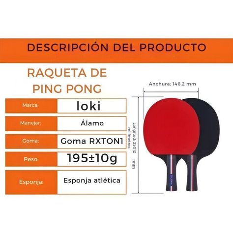 Paleta De Ping Pong 6 Estrellas Pro Carbon Performance-3