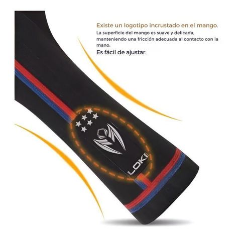 Paleta De Ping Pong 6 Estrellas Pro Carbon Performance-4