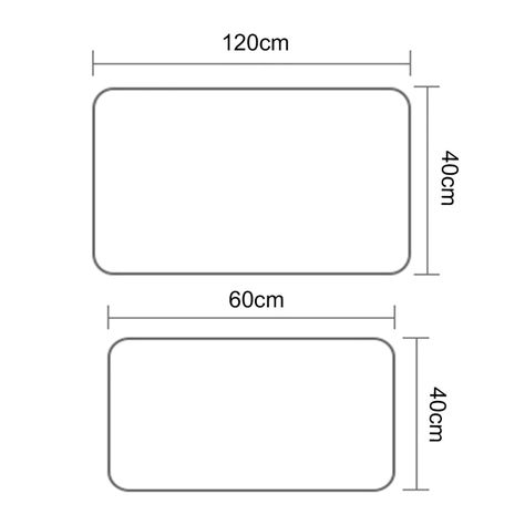 Set 2 Alfombra Cocina Elegante Entrada Piso Antideslizante - 120x40-4