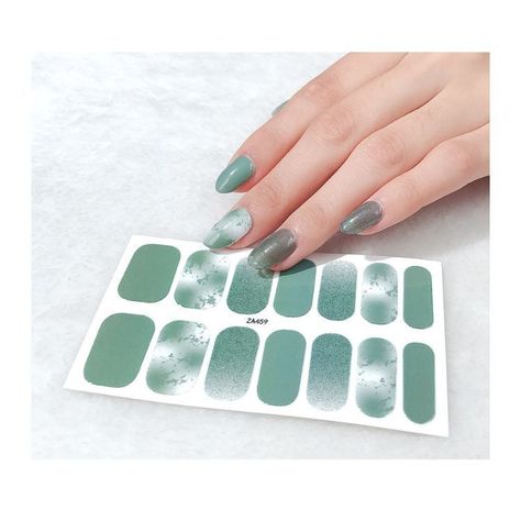 Set 10 Láminas Gel Esmalte Uñas Manicure Pintura Variados-7