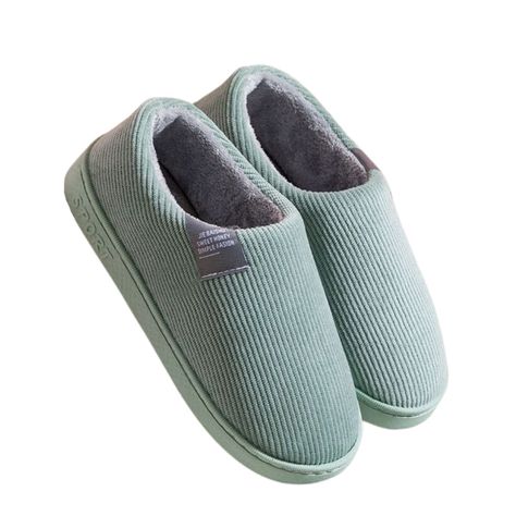 Pantufla Hombre Y Mujer Colores -Verde-0