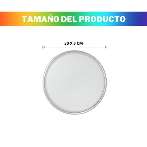 Lampara LED RGB De Techo 24w Moderna - WIFI + control-4
