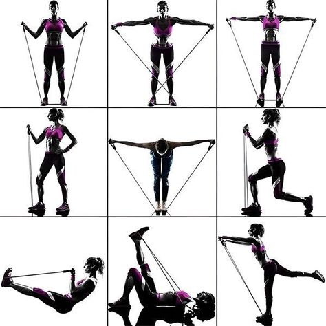 Set De Ligas Y Bandas De Resistencia Entrenamiento Gym-2