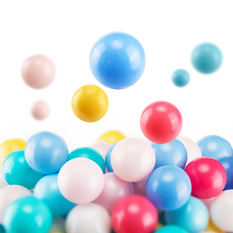 Pack 100 Pelotas Plásticas Para Piscina 7 cm Infantil-0