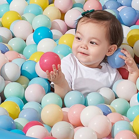 Pack 100 Pelotas Plásticas Para Piscina 7 cm Infantil-4