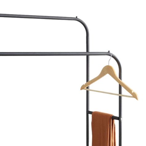 Perchero Organizador Estante De Ropa Multiuso De Metal -1