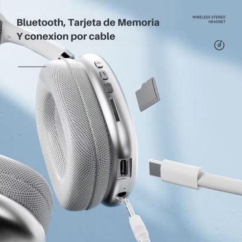Audífonos Diadema Gamer P9 Bluetooth Cancelación de Ruido-3