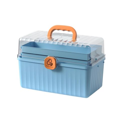 Caja Primeros Auxilios Botiquín Organizador 3 Niveles-0