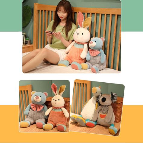 Peluche de Juguete Adorable Relajante Felpa 35cm-1
