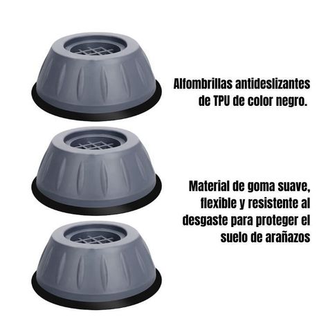Pack 4 Almohadillas para Lavadoras Antivibracion-4