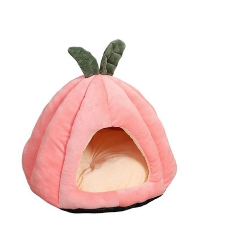 Casa Nido Perros Y Gatos Calabaza Plegable Portatil Talla L-0