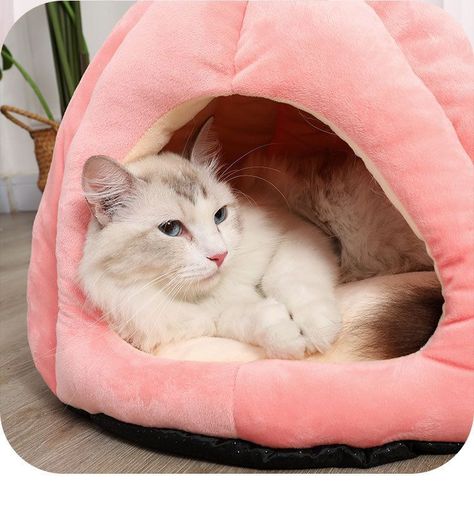 Casa Nido Perros Y Gatos Calabaza Plegable Portatil Talla L-4