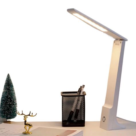 Lampara LED de Mesa Nocturna Escritorio Protección Ocular-0
