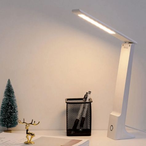 Lampara LED de Mesa Nocturna Escritorio Protección Ocular-7