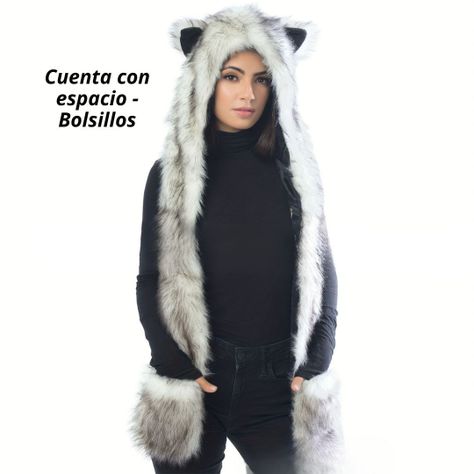Gorro Kawai Con Orejas Y Bolsillo Unisex De Invierno-5