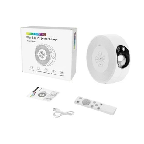 Proyector Led Portátil Galaxia 360º Con Bluetooh-3