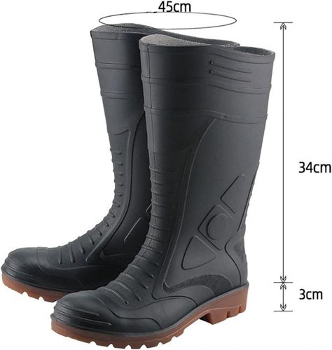 Bota De Seguridad Punta De Acero Antigolpes Impermeables-1