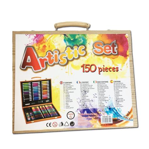 Kit de Pintura 150 Pcs Para Estudiantes Escolar-5