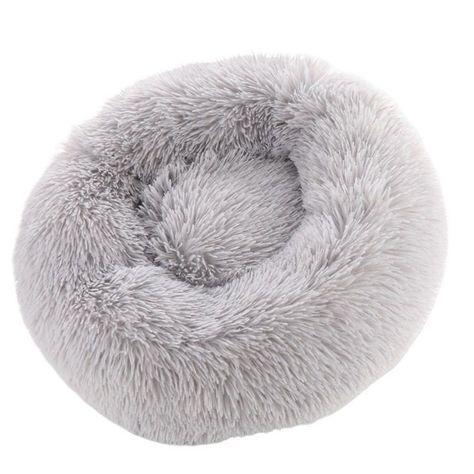 Cama Nido de Felpa Para Mascotas Con Forma de Rosca 50cm-5
