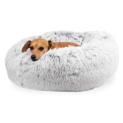 Cama Nido de Felpa Para Mascotas Con Forma de Rosca 50cm-6
