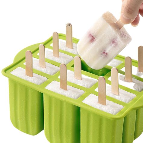 Molde Silicona De Helados Paleta + Accesorios Preparación-2