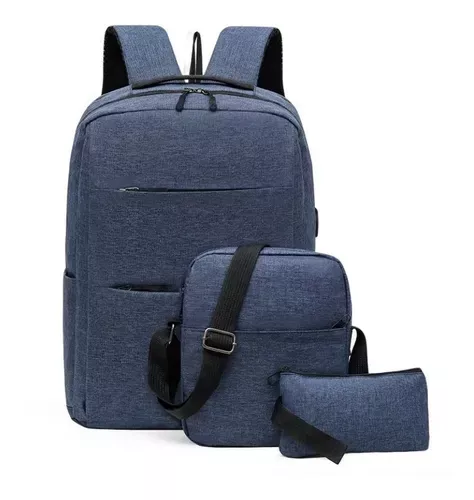 Mochila Computador Set 3 Piezas-0