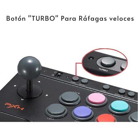 Joystick Para Juegos Arcade PXN 0082 PC/XBOX/PS4-4