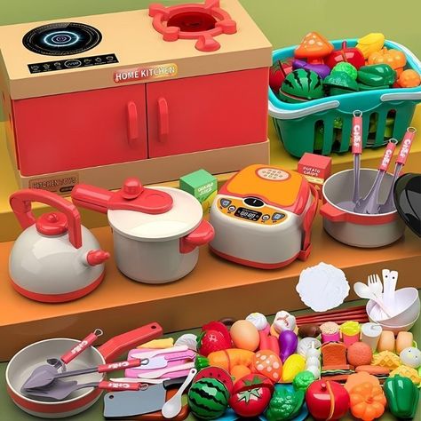 Set de Juego De Cocina Infantil 84 Piezas-3