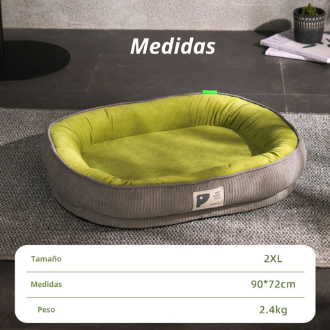 Cama Para Mascotas Bordes Acolchados Tamaño Grande 2xl-4