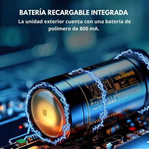 Timbre Inalámbrico con Videocamara Larga Distancia-4