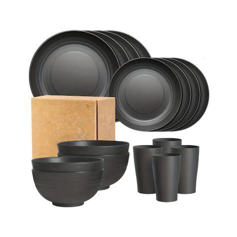 Juego Vajilla de 16 Piezas Plastico-1