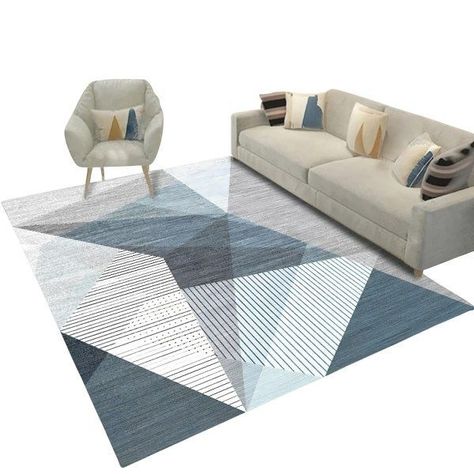 Alfombra Liviana 3d Moderna Para Sala De Estar 140 x 200-0