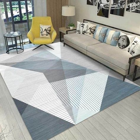 Alfombra Liviana 3d Moderna Para Sala De Estar 140 x 200-1