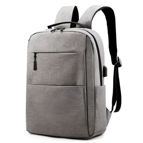 Mochila Computador Set 3 Piezas - Gris-0
