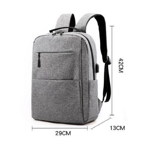 Mochila Computador Set 3 Piezas - Gris-2
