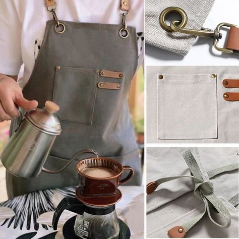 Delantal Pechera Unisex Multiuso Hogar Trabajo Parrilla-1