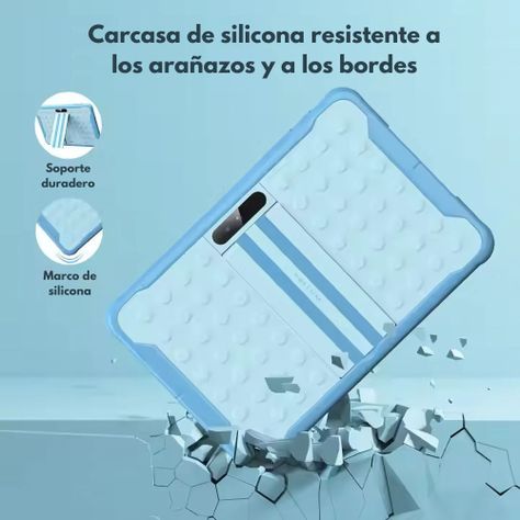 Tablet Android K10 64Gb 10.1" Funda Antigolpe 1,3 GHz-3