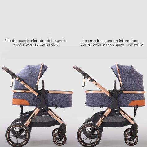 Coche Cuna Accesorios Bebé 5 En 1 Plegable Multifuncional-2