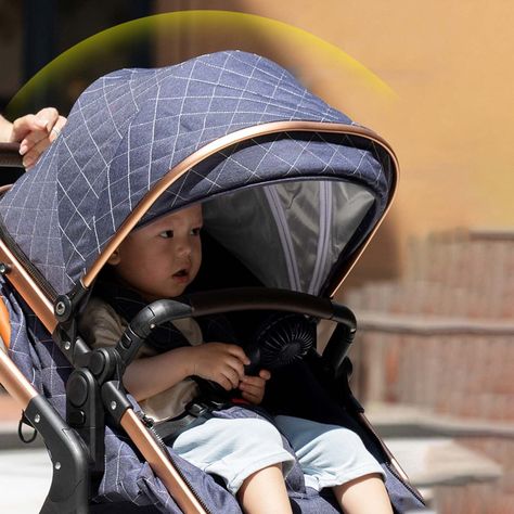 Coche Cuna Accesorios Bebé 5 En 1 Plegable Multifuncional-5