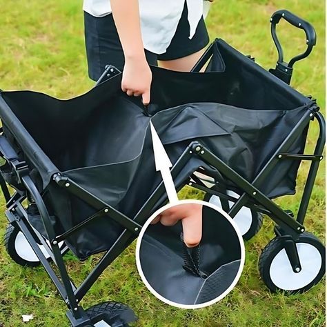 Carro De Almacenamiento Plegable Multifuncional Resistente-4