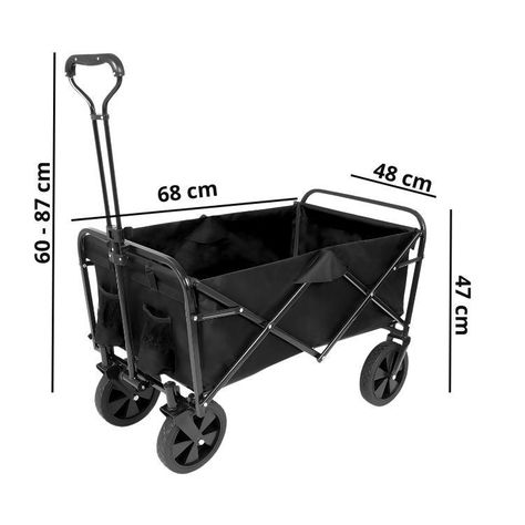 Carro De Almacenamiento Plegable Multifuncional Resistente-2