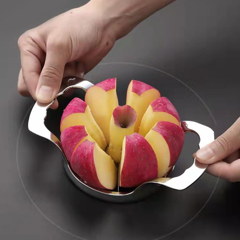 Cortador De Manzanas De Acero Inoxidable Deluxe 10.5x15CM-3